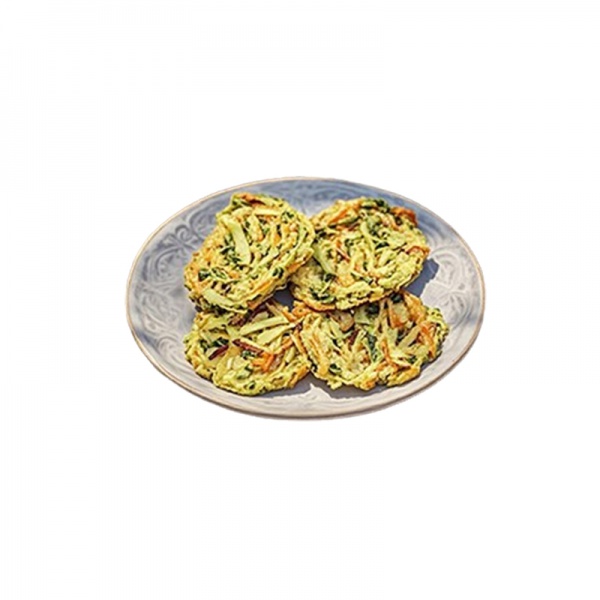 Tempura Vegetable Cake